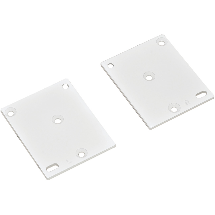 Optional Drawer Face Adapters - White
